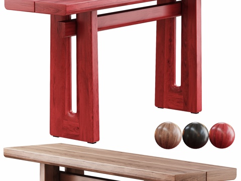  现代 控制台 玄关桌 桌子 装饰桌柜 摆台3d模型 