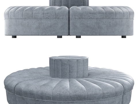  Arflex沙发 Sofas沙发 意大利沙发 圆形沙发3d模型 