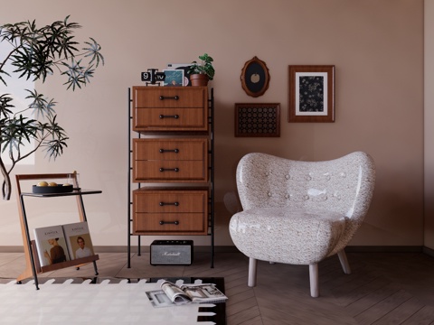 挂件 陈设 家装 景观 室内小品 摆件 工装 小品 挂画su模型