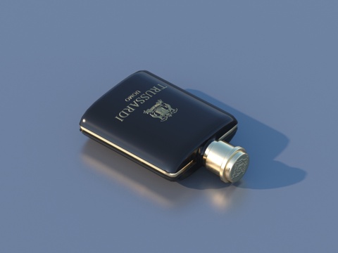  瓶子 酒瓶 小品3d模型 