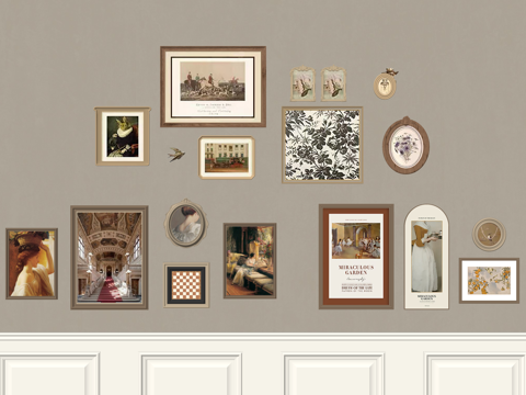 小品 挂件 家装 陈设饰品 室内小品 摆件 摆设su模型