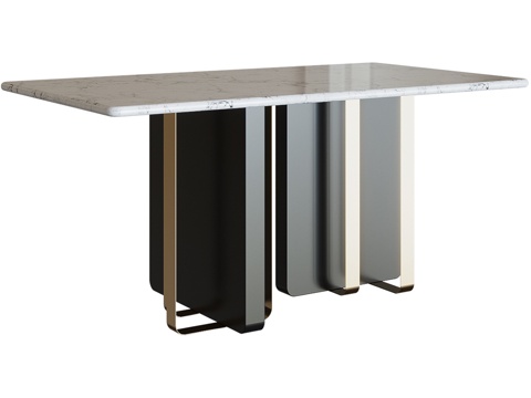  诺瓦拉餐桌3d模型 