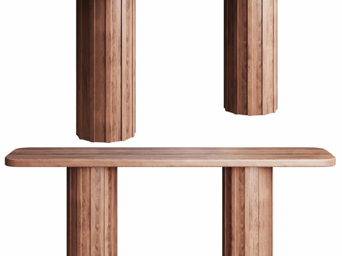  现代 控制台 玄关桌 桌子 装饰桌柜 摆台3d模型 