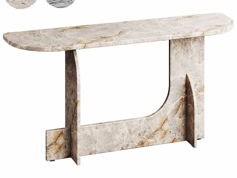  现代 控制台 玄关桌 桌子 装饰桌柜 摆台3d模型 