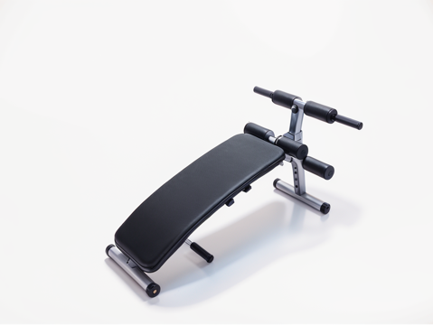 健身器材su模型