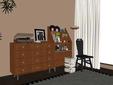 挂件 陈设 家装 景观 室内小品 摆件 工装 小品 挂画su模型