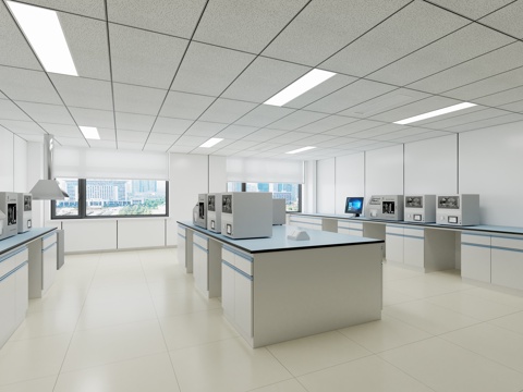  实验室3d模型 