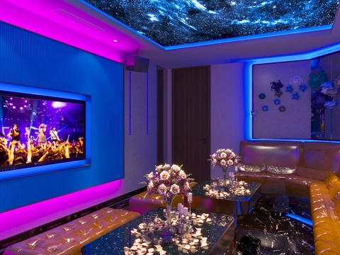  KTV棋牌室卫生间3d模型 