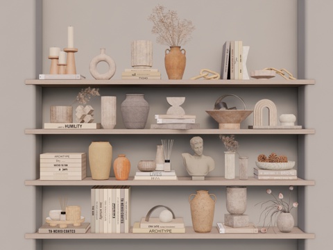 室内小品 陈设 陈设饰品 工装 景观su模型