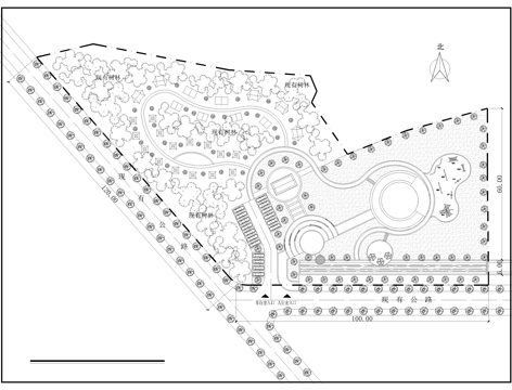  露营房车营地CADcad施工图 
