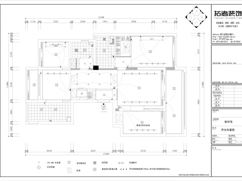  轻奢大平层 样板间 最新全套施工图 效果图合集cad施工图 