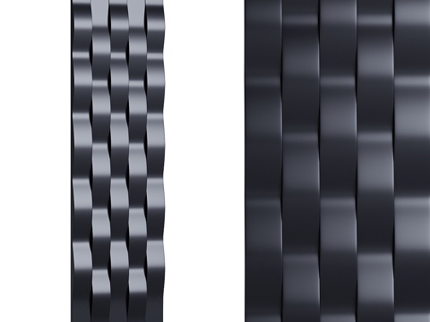  现代散热器3d模型 