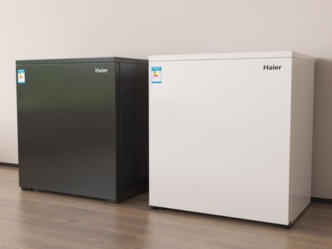  现代冰柜 冷藏柜su模型 