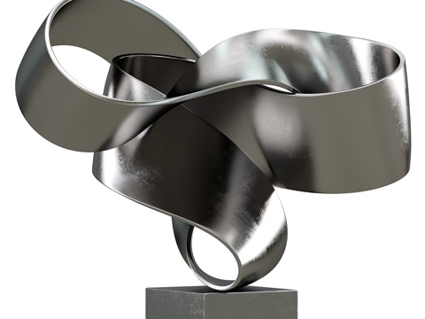  现代意式装饰雕塑 艺术雕塑3d模型 