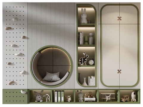  家具组合 9653d模型 