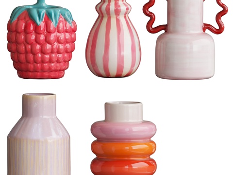  陶瓷器皿3d模型 