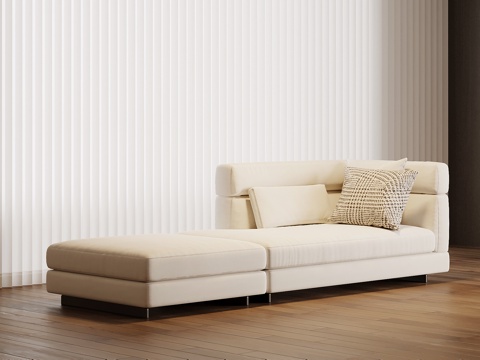  现代贵妃椅 沙发椅3d模型 