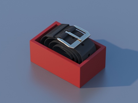  皮带 服饰 生活用品3d模型 