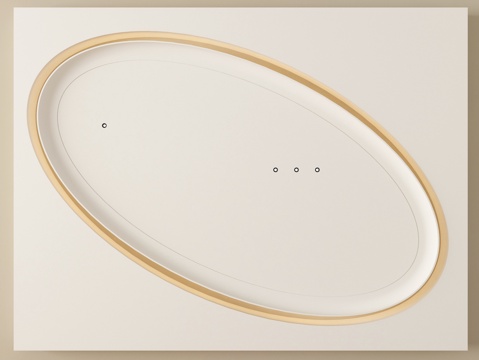 现代天花吊顶 异形吊顶su模型