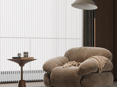 现代休闲沙发su模型