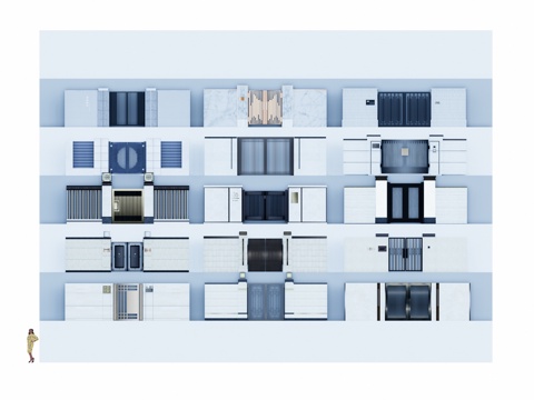 草坪灯 造景 水池 室内造景 庭院门 庭院灯 室内景观 露台su模型