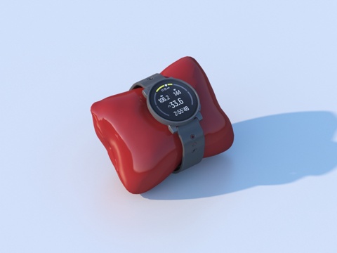  手表 智能手表3d模型 