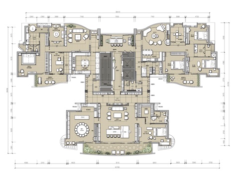  大梧桐山民宿施工图cad施工图 