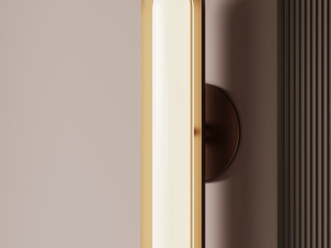  现代意式壁灯3d模型 