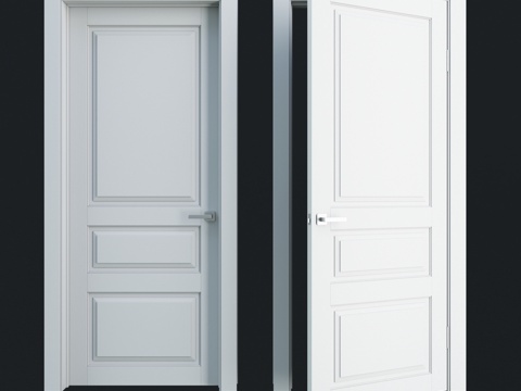  室内门 №13d模型 