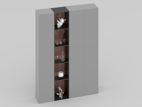  柜子3d模型 