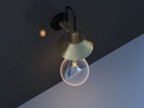  壁灯 灯具3d模型 