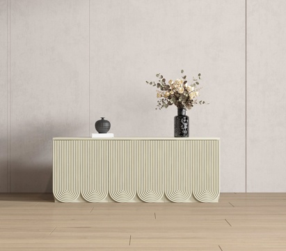  现代边柜 斗柜3d模型 