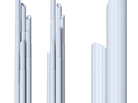  落地灯 Kare Pipe.3d模型 