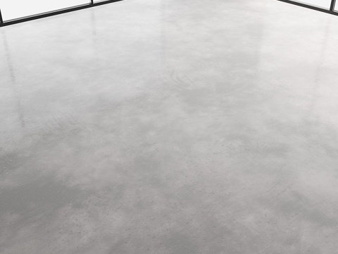  现代自流平地面材质3d模型 