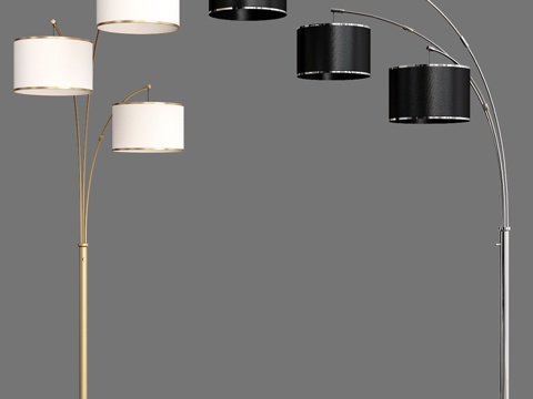  Matlock 83树形落地灯3d模型 