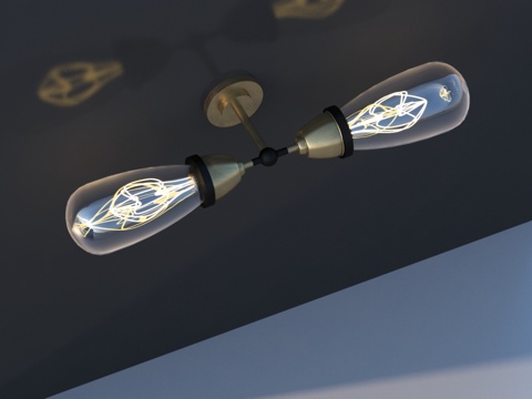  壁灯 灯具3d模型 