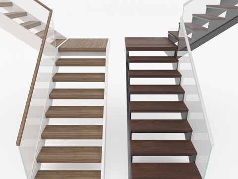  楼梯3d模型 
