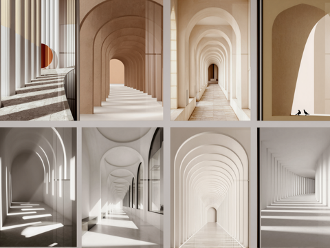 现代装饰挂画_挂画_装饰画_艺术画_抽象画su模型