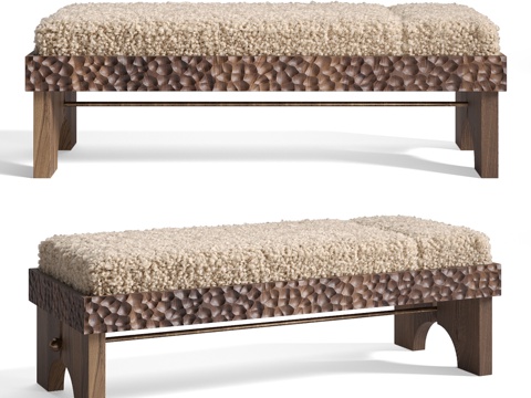  Modu工作室Yumi长凳3d模型 