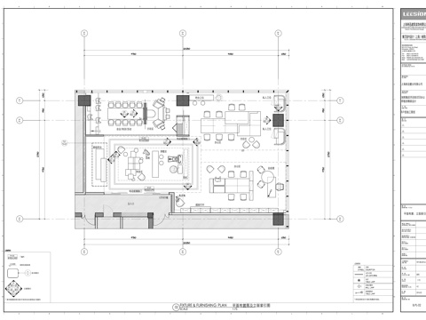 办公室 最新全套施工图合集cad施工图