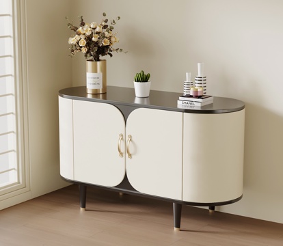  现代法式玄关柜 边柜3d模型 