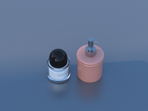  沐浴露 香水 化妆品 生活用品3d模型 
