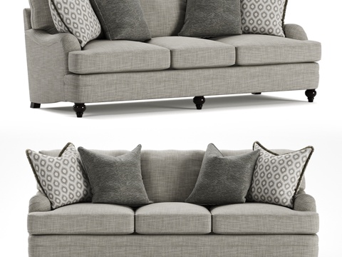  伯恩哈特塔尔顿沙发3d模型 