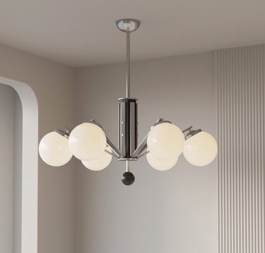  现代意式吊灯 客厅吊灯3d模型 