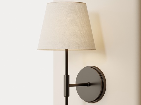 现代意式壁灯su模型