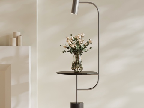  现代意式落地灯3d模型 