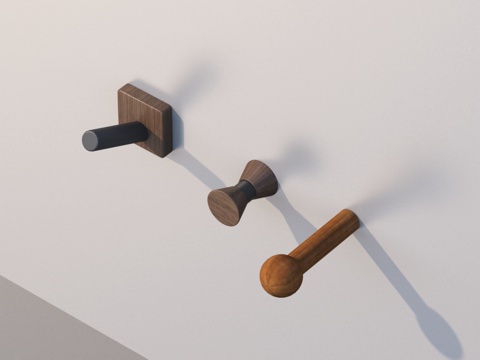  挂钩 小品3d模型 