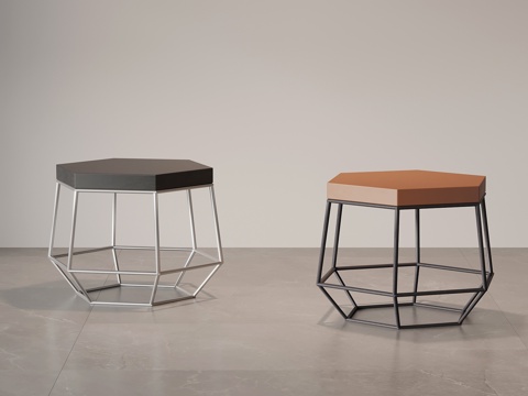  现代意式凳子 沙发凳 换鞋凳3d模型 