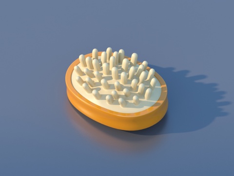  刷子 洗浴用品3d模型 