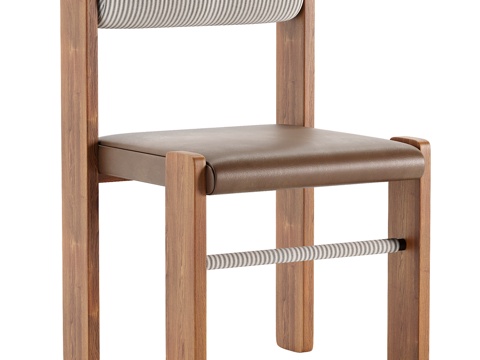  现代单椅3d模型 